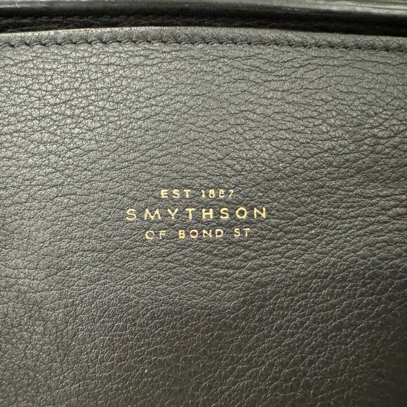 Smythson of Bond Street Bag in Black - Picture 3 of 3